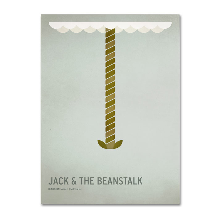 Christian Jackson 'Jack And The Beanstalk' 14 X 19 Canvas Art