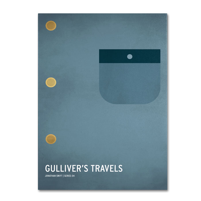 Christian Jackson 'Gulliver's Travels' 14 X 19 Canvas Art