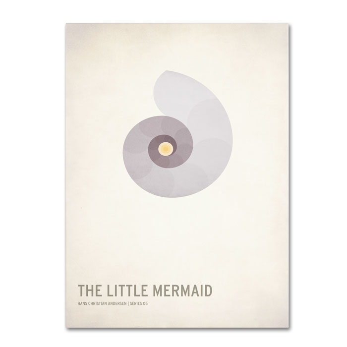 Christian Jackson 'The Little Mermaid' 14 X 19 Canvas Art