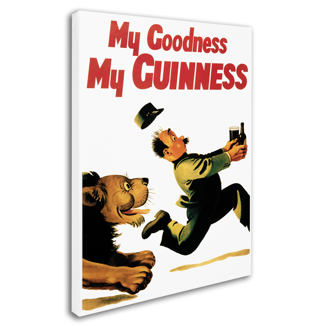Guinness Brewery 'My Goodness My Guinness XIV' 14 X 19 Canvas Art