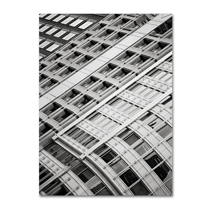 Gregory O'Hanlon 'Buildings-NY Ave' 14 X 19 Canvas Art
