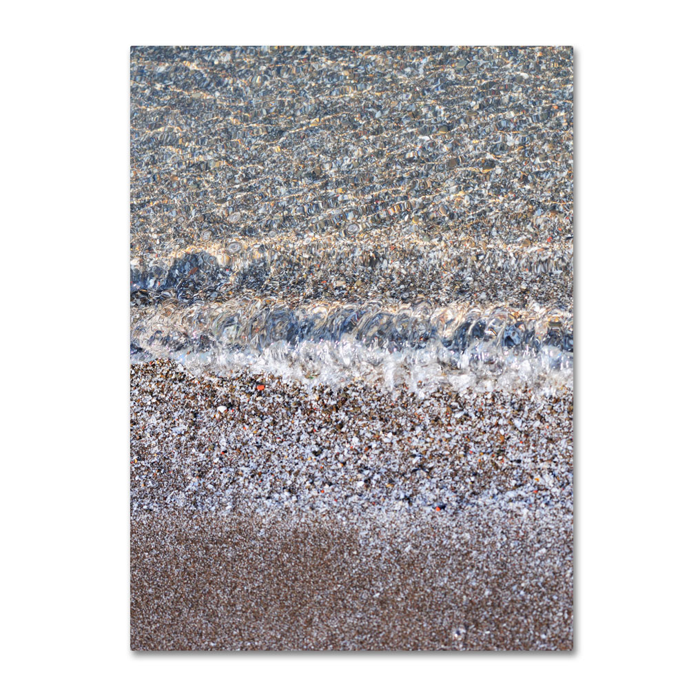 Kurt Shaffer 'Lakeshore Abstract 2' 14 X 19 Canvas Art