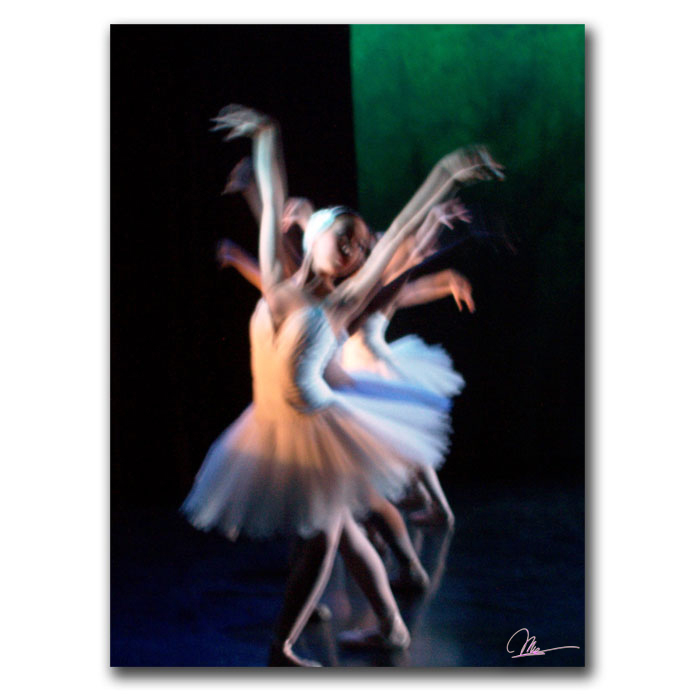 Martha Guerra 'Dancers V' 14 X 19 Canvas Art