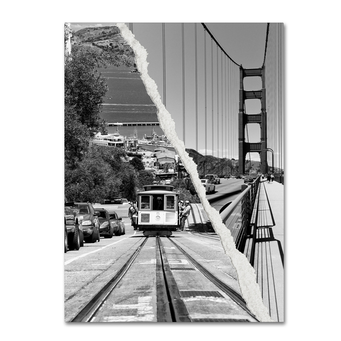 Philippe Hugonnard 'San Francisco Cable Car' 14 X 19 Canvas Art