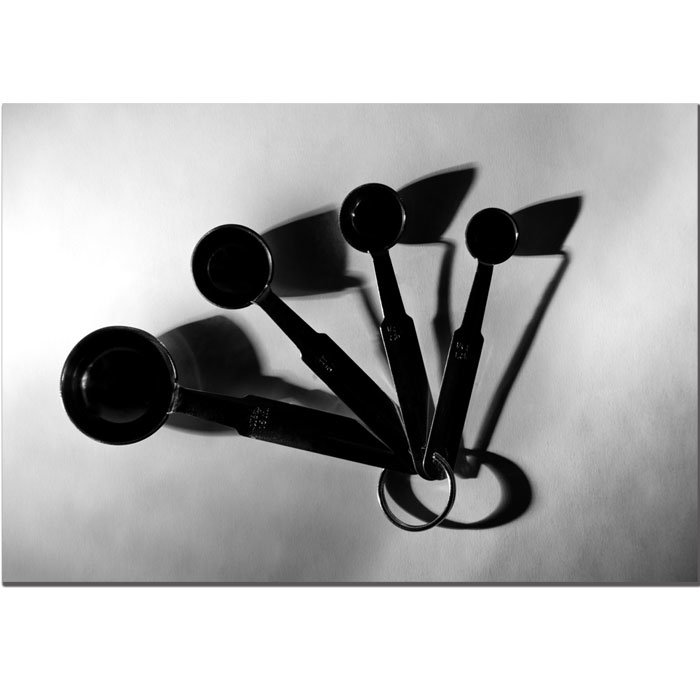 Tammy Davison 'Measuring Spoons' 14 X 19 Canvas Art