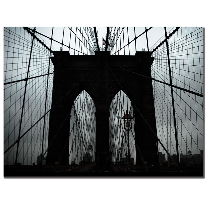 Tammy Davison 'Brooklyn Bridge' 14 X 19 Canvas Art