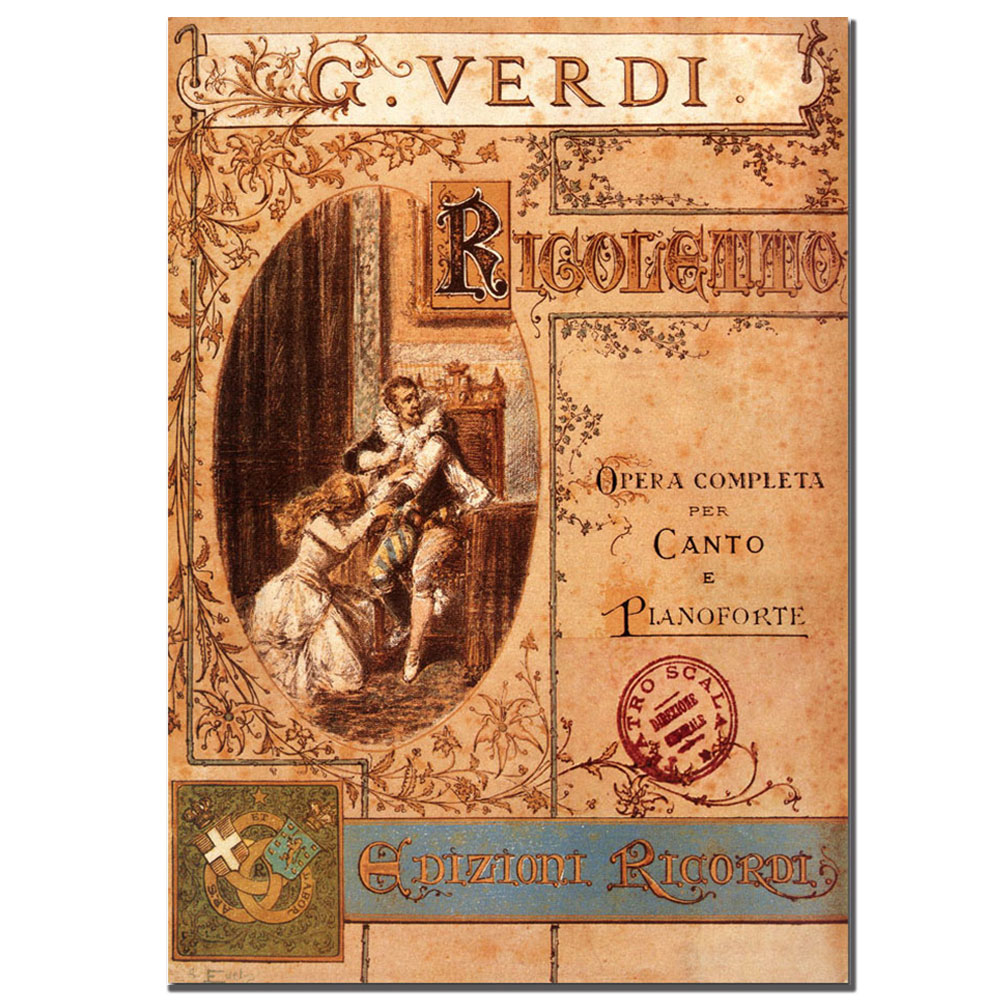 Verdi' 14 X 19 Canvas Art