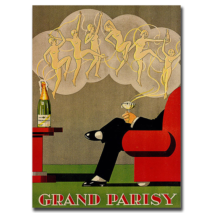 Grand Parisy' 14 X 19 Canvas Art