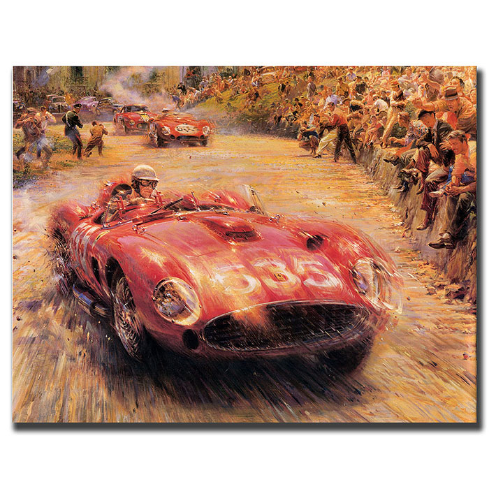5635 Racer' 14 X 19 Canvas Art