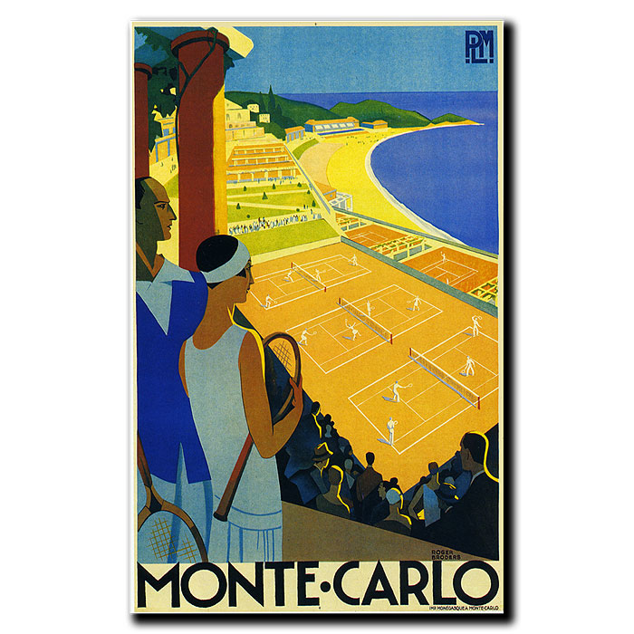 Monte-Carlo' 14 X 19 Canvas Art