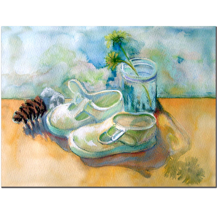 Wendra 'Barefoot' 14 X 19 Canvas Art