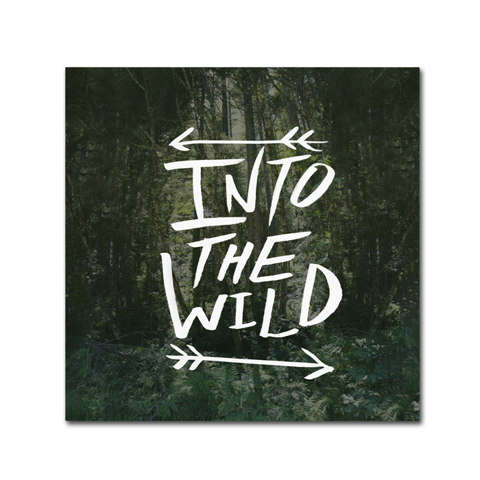 Leah Flores 'Into The Wild' Canvas Wall Art 14 X 14