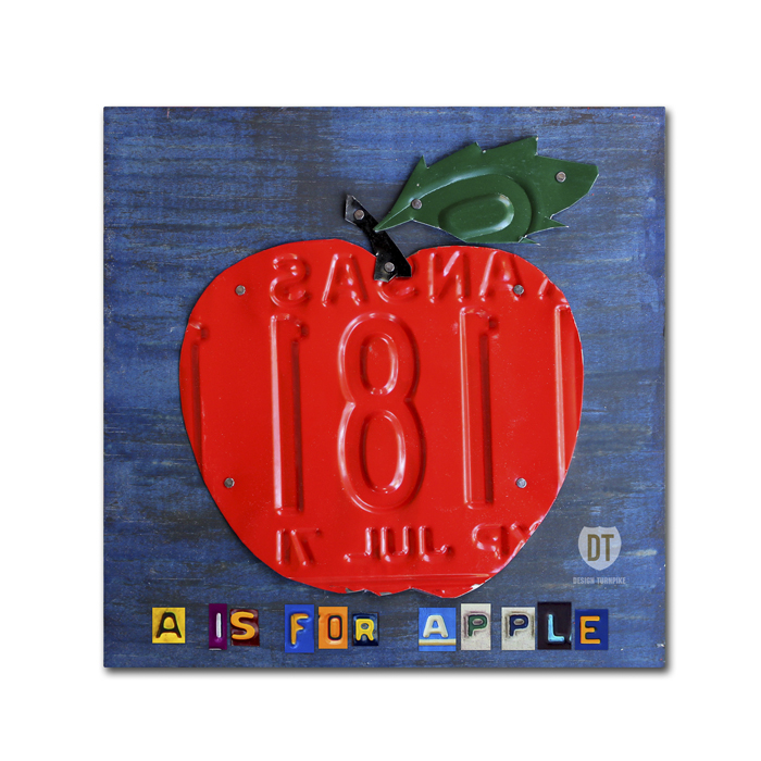 Design Turnpike 'Apple' Canvas Wall Art 14 X 14