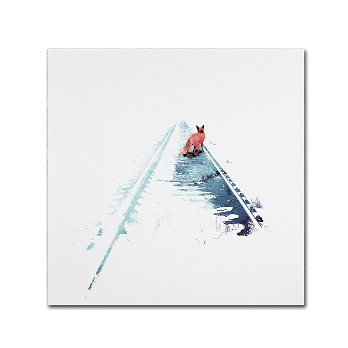 Robert Farkas 'From Nowhere To Nowhere' Canvas Wall Art 14 X 14