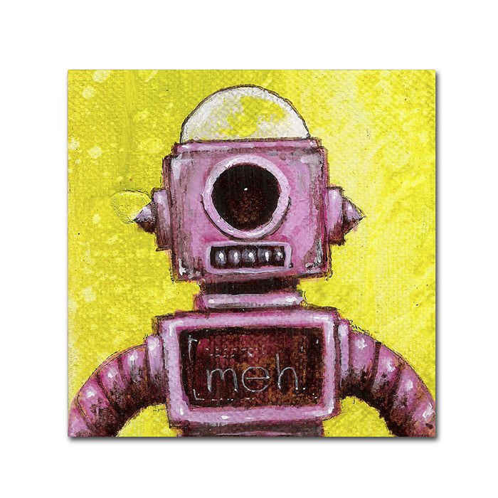 Craig Snodgrass 'Mehbot' Canvas Wall Art 14 X 14