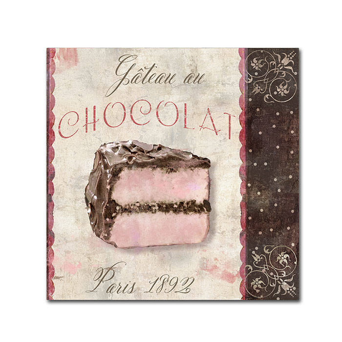 Color Bakery 'Patisserie XI' Canvas Wall Art 14 X 14