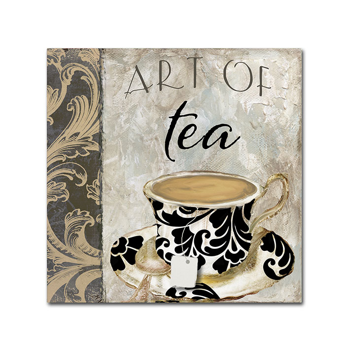 Color Bakery 'Art Of Tea I' Canvas Wall Art 14 X 14