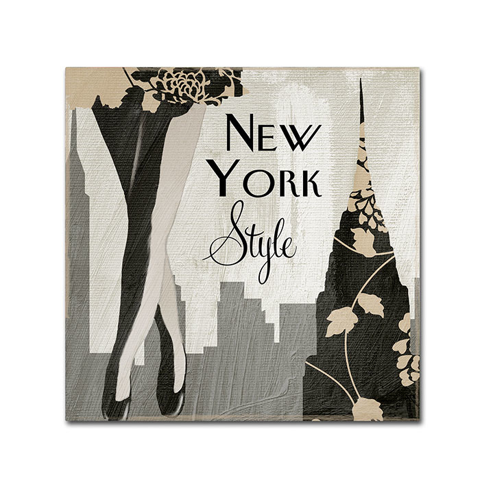 Color Bakery 'New York Style I' Canvas Wall Art 14 X 14