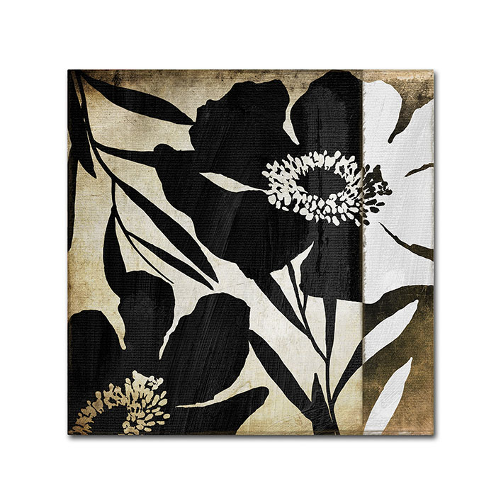 Color Bakery 'Floral Jungle Lines II' Canvas Wall Art 14 X 14