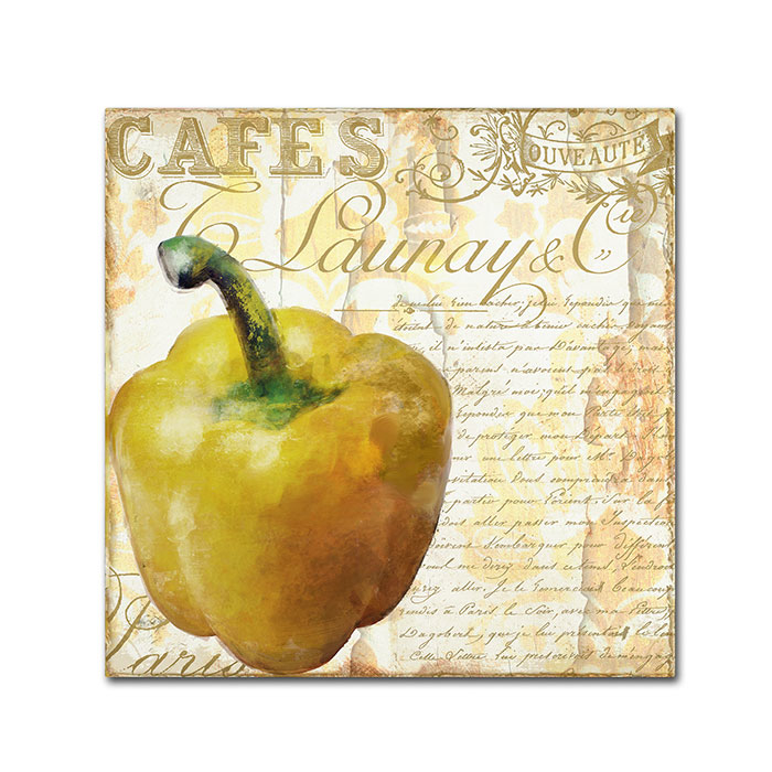 Color Bakery 'Cafe D?Or VII' Canvas Wall Art 14 X 14