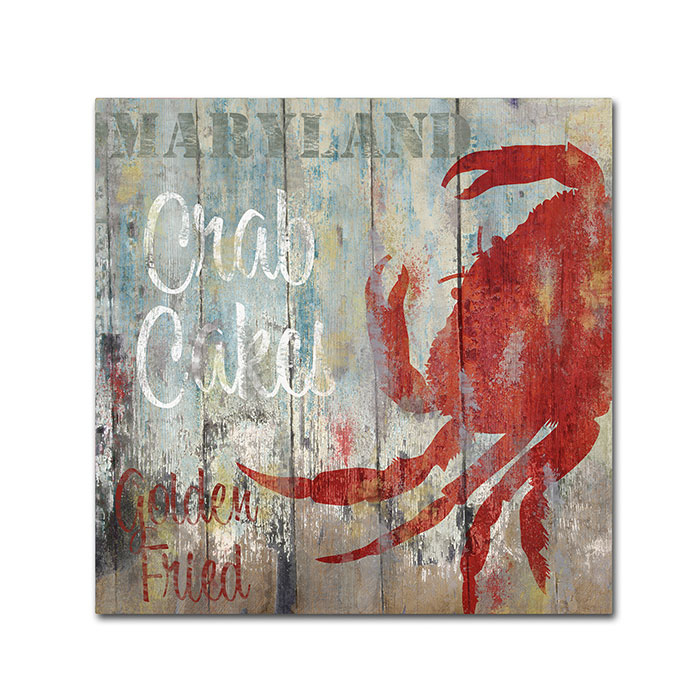 Color Bakery 'Restaurant Seafood II' Canvas Wall Art 14 X 14