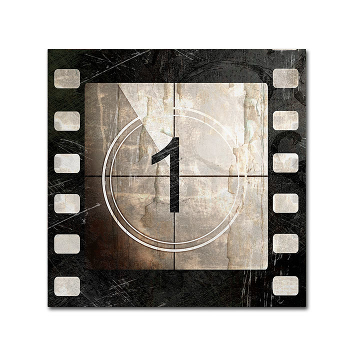 Color Bakery 'Vintage Countdown I' Canvas Wall Art 14 X 14