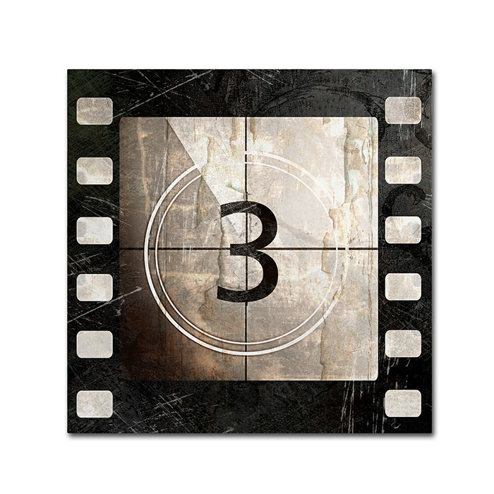 Color Bakery 'Vintage Countdown III' Canvas Wall Art 14 X 14