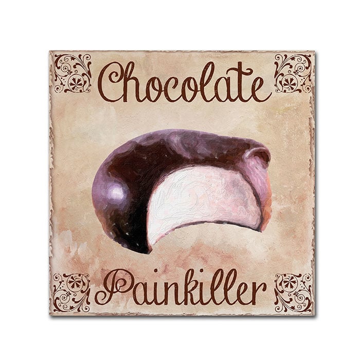 Color Bakery 'Chocolate Therapy I' Canvas Wall Art 14 X 14