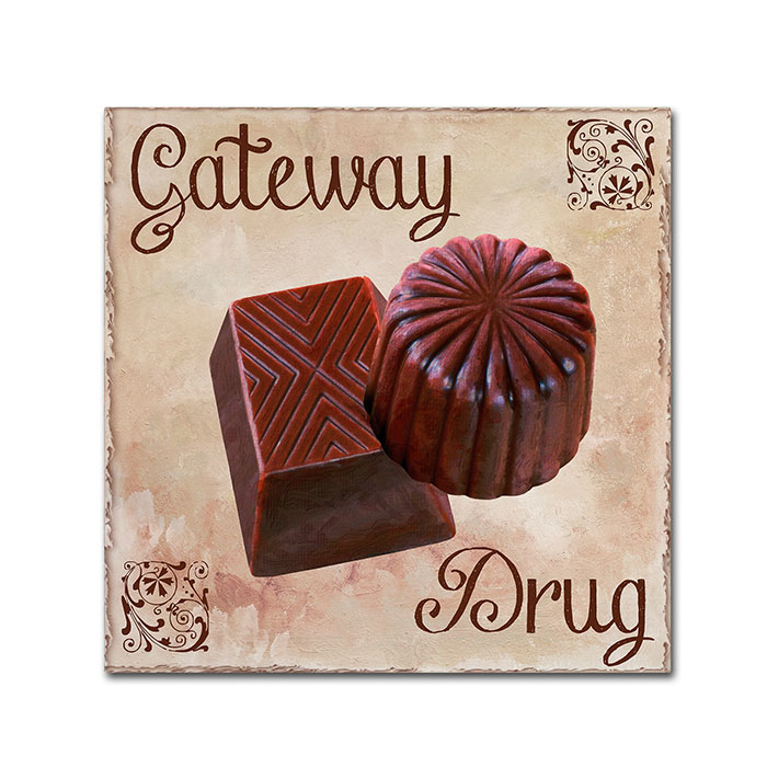 Color Bakery 'Chocolate Therapy II' Canvas Wall Art 14 X 14