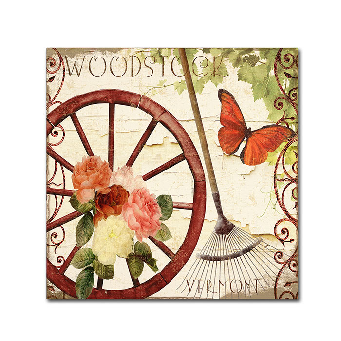 Color Bakery 'Vermont Summer I' Canvas Wall Art 14 X 14