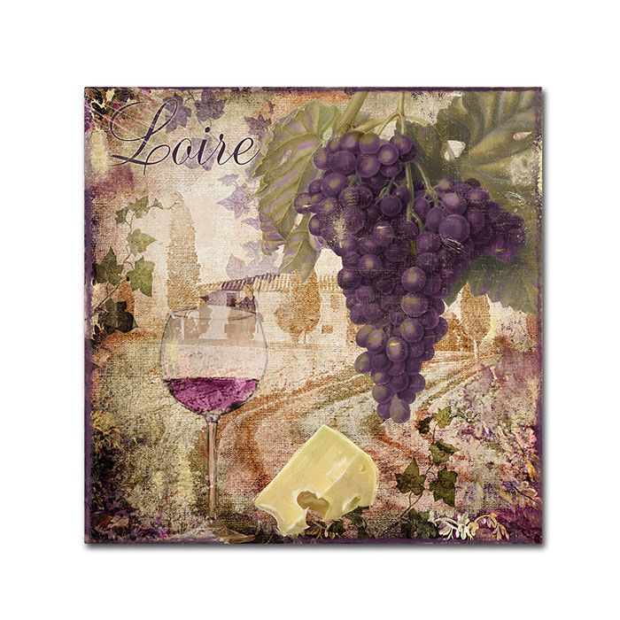 Color Bakery 'Wine Country II' Canvas Wall Art 14 X 14