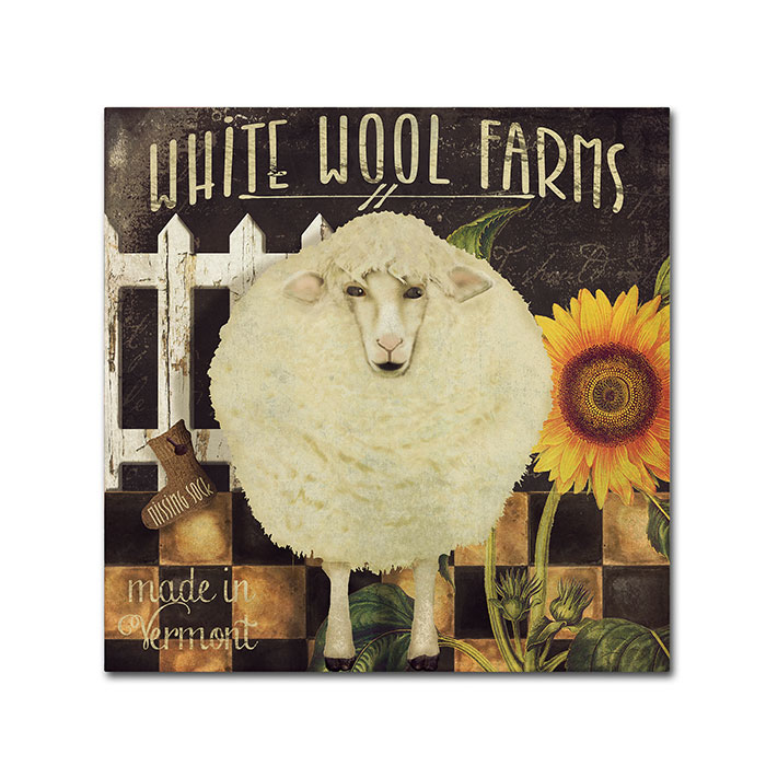 Color Bakery 'Vermont Farms IV' Canvas Wall Art 14 X 14
