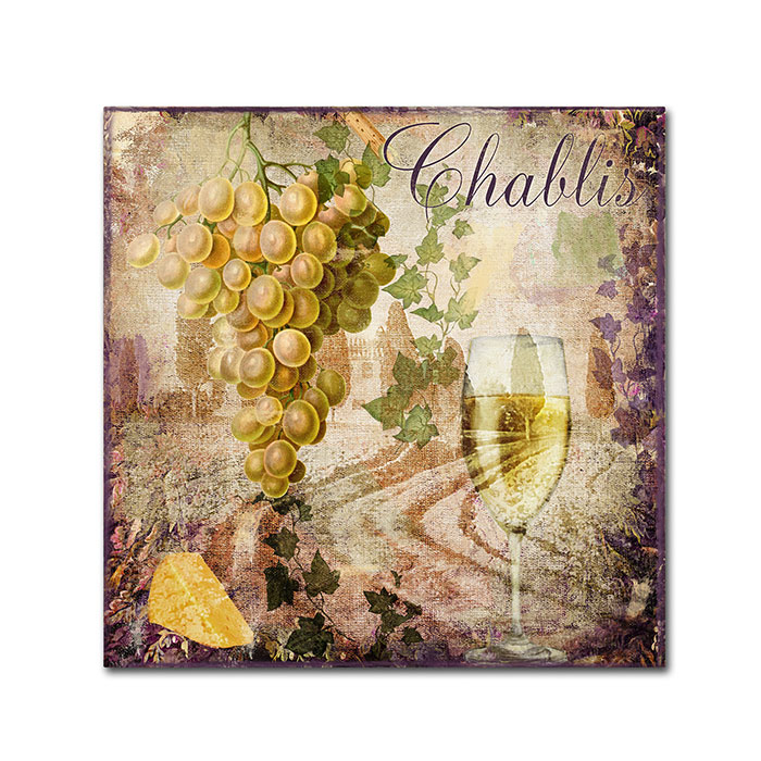 Color Bakery 'Wine Country V' Canvas Wall Art 14 X 14