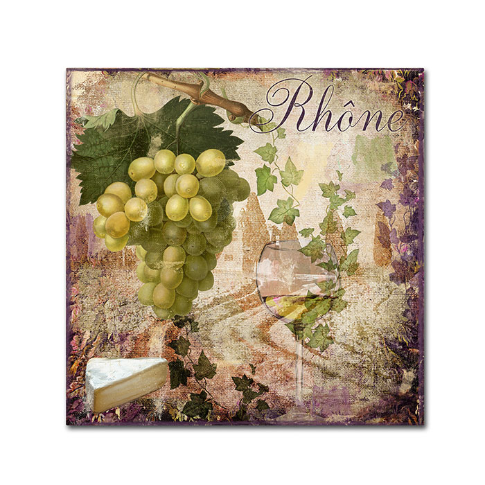 Color Bakery 'Wine Country VI' Canvas Wall Art 14 X 14