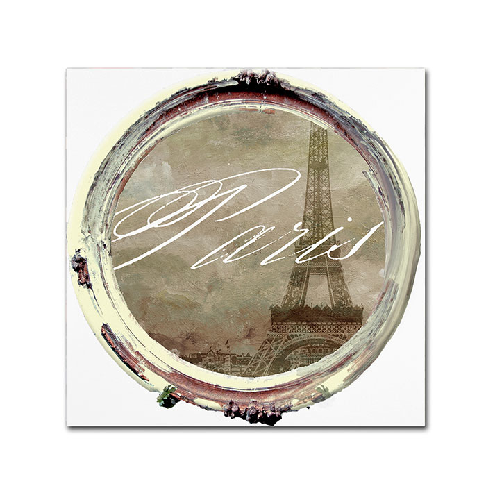 Color Bakery 'Paris In Frames 3' Canvas Wall Art 14 X 14