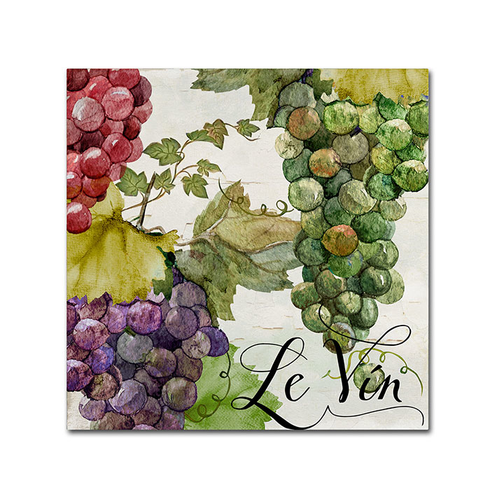 Color Bakery 'Wines Of Paris II' Canvas Wall Art 14 X 14
