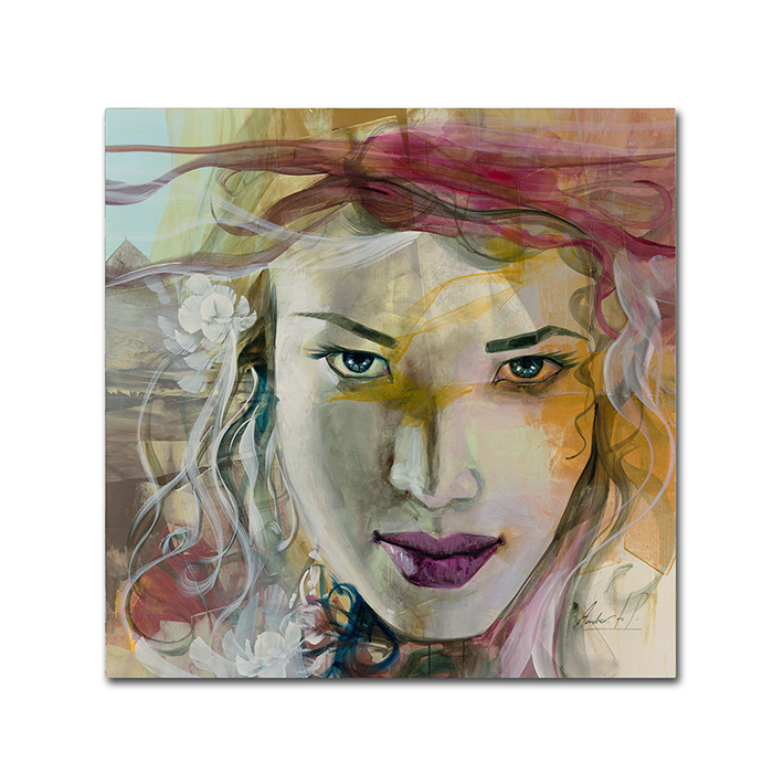 Andrea 'Desire' Canvas Wall Art 14 X 14