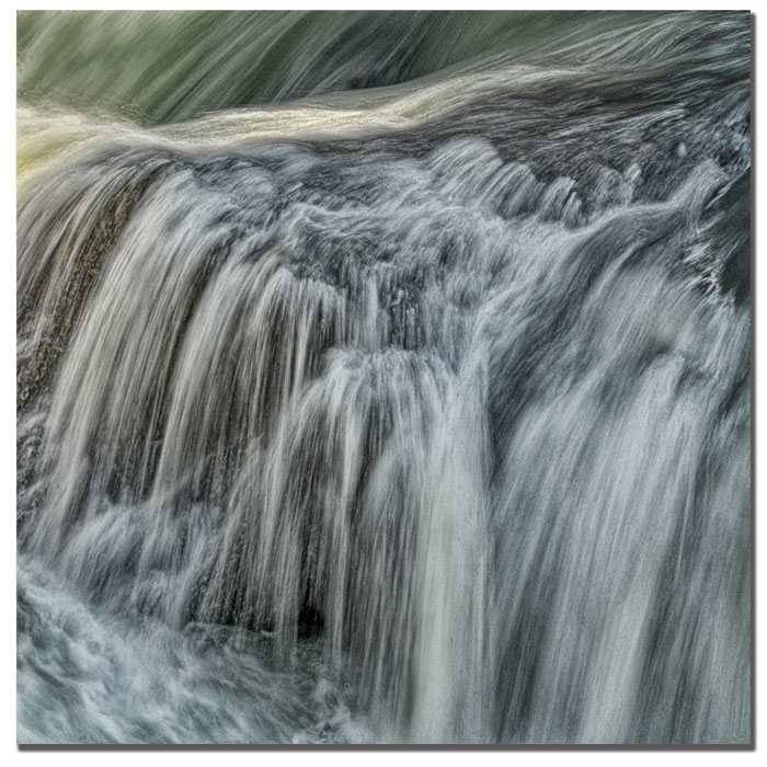 Philippe Sainte-Laudy 'Waterfall In D' Canvas Wall Art 14 X 14
