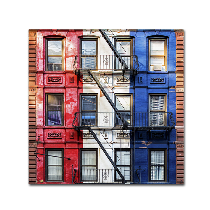 Philippe Hugonnard 'American Colors' Canvas Wall Art 14 X 14