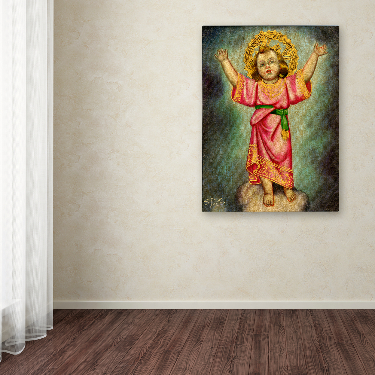 Masters Fine Art 'The Son' Canvas Wall Art 35 X 47 Inches