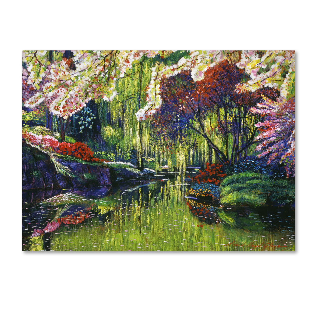 David Lloyd Glover 'Spring Concerto' Canvas Wall Art 35 X 47 Inches
