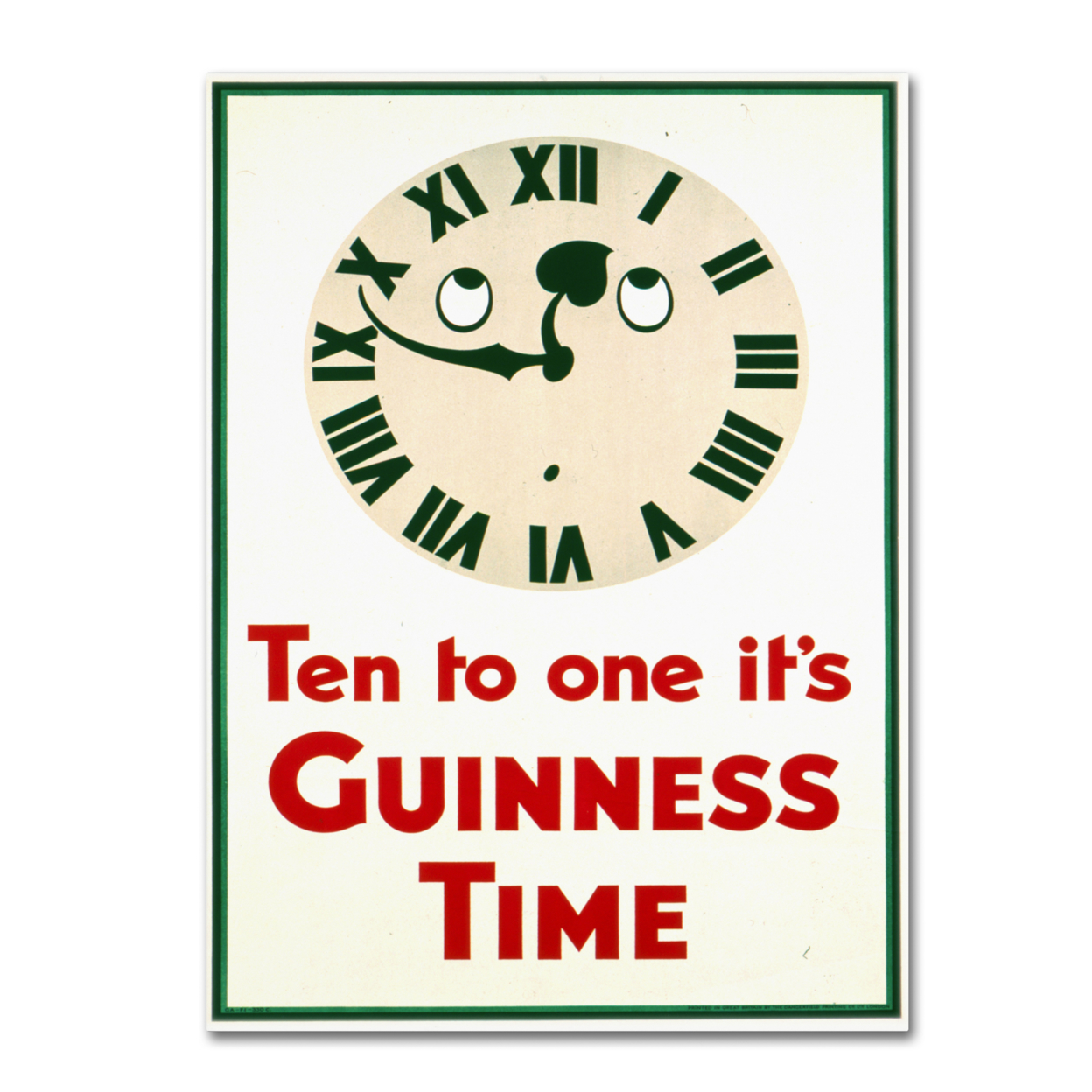 Guinness Brewery 'Guinness Time III' Canvas Wall Art 35 X 47 Inches