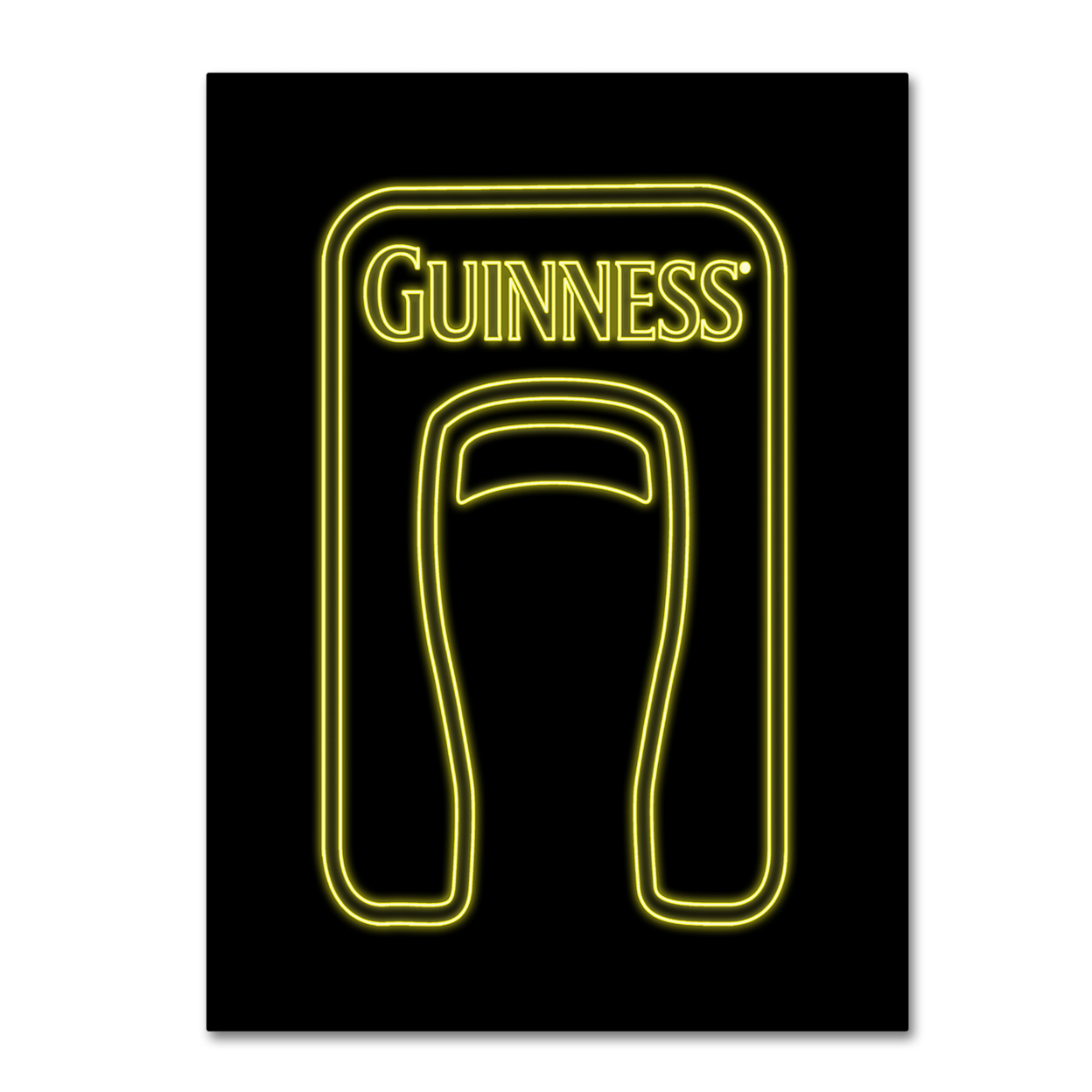 Guinness Brewery 'Guinness VI' Canvas Wall Art 35 X 47 Inches