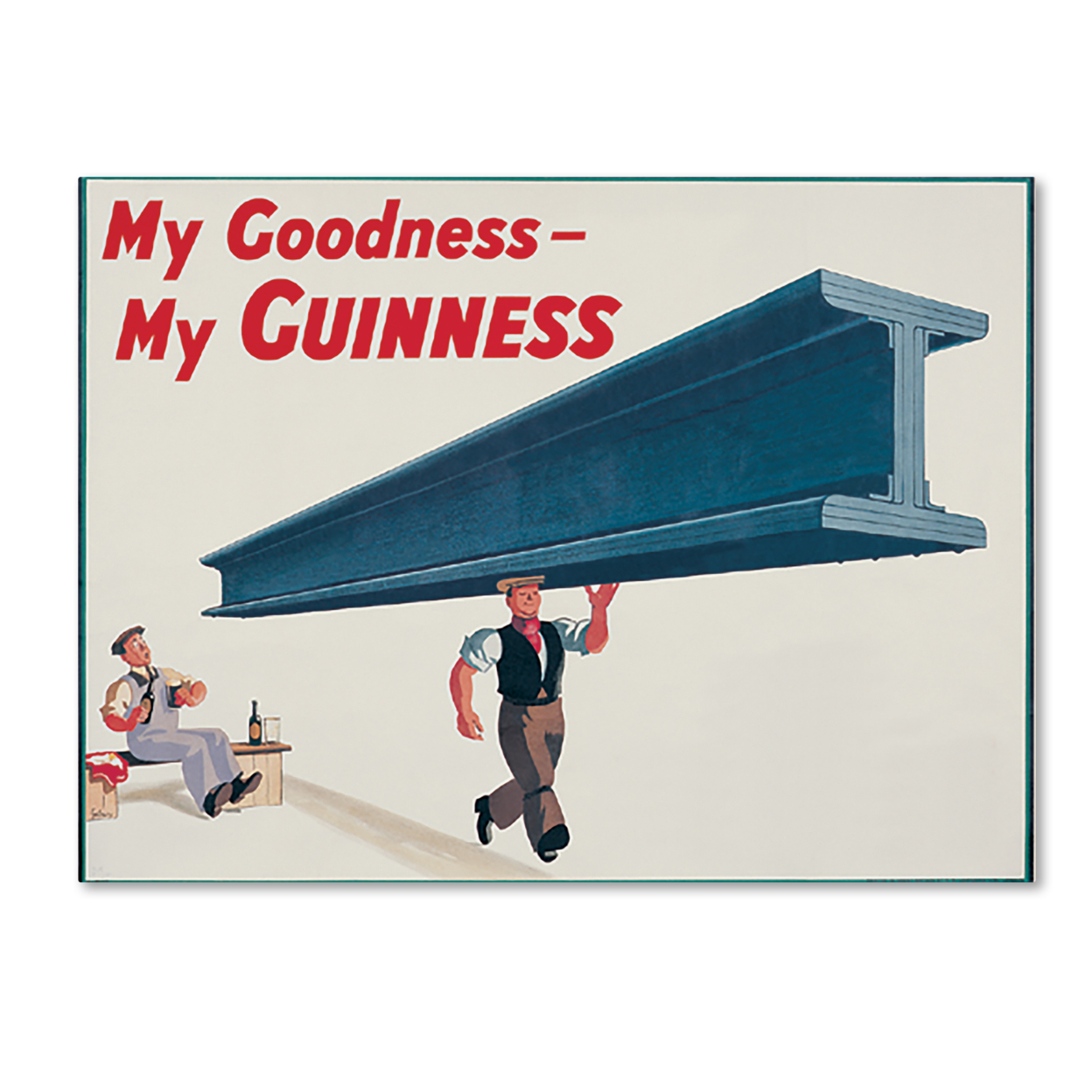 Guinness Brewery 'My Goodness My Guinness XVII' Canvas Wall Art 35 X 47 Inches