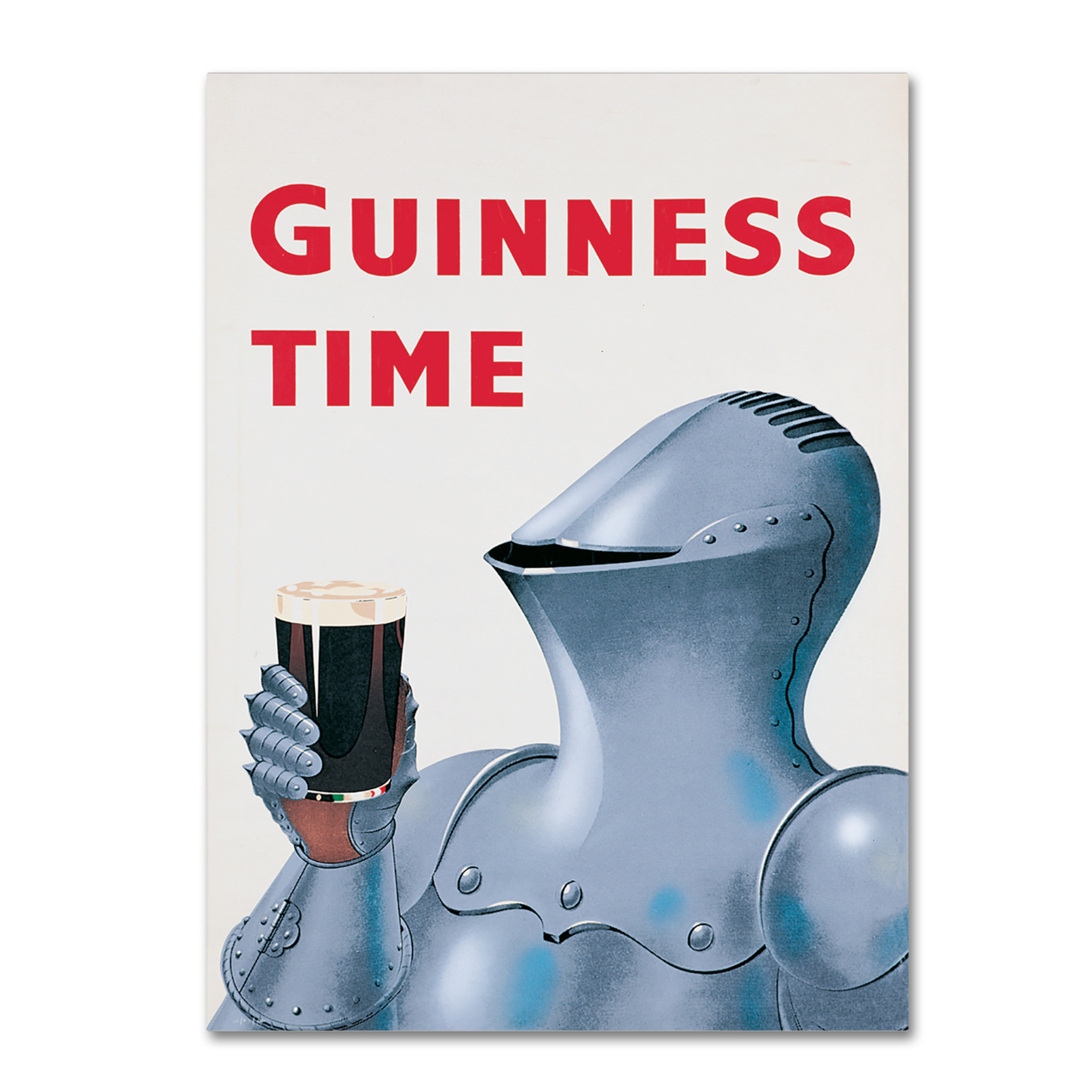 Guinness Brewery 'Guinness Time IV' Canvas Wall Art 35 X 47 Inches