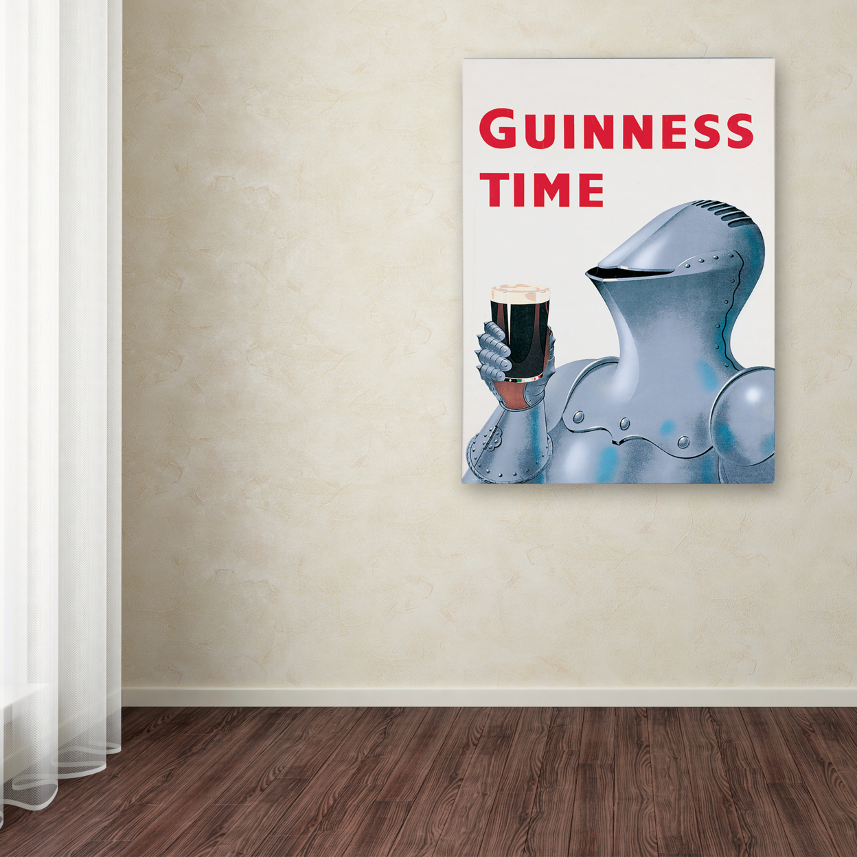 Guinness Brewery 'Guinness Time IV' Canvas Wall Art 35 X 47 Inches