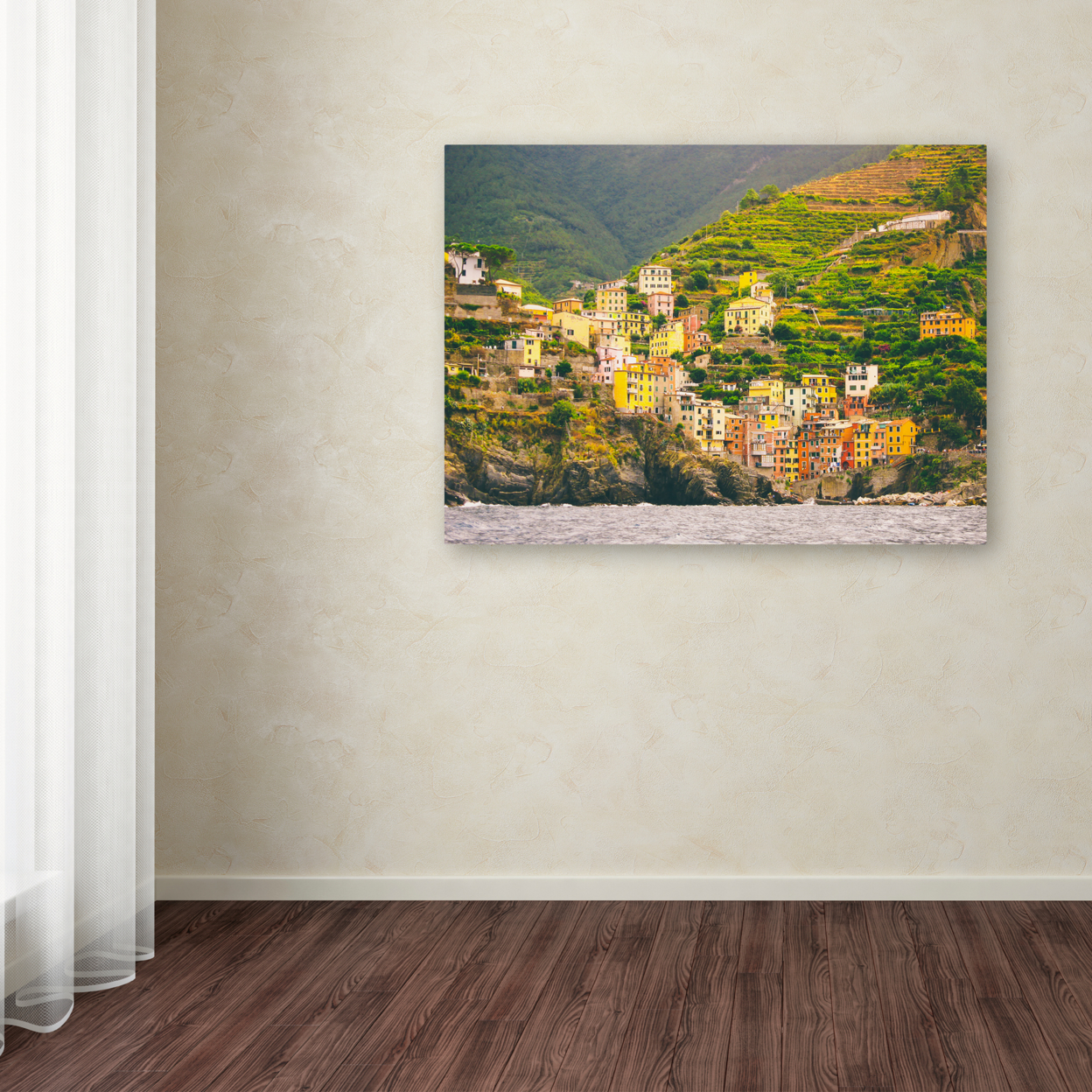 Ariane Moshayedi 'Cinque Terre' Canvas Wall Art 35 X 47 Inches