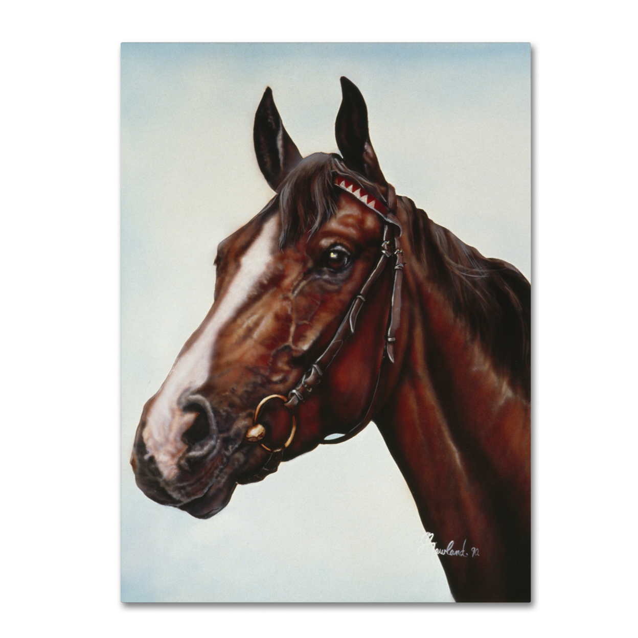 Jenny Newland 'Mother?s Pride' Canvas Wall Art 35 X 47 Inches
