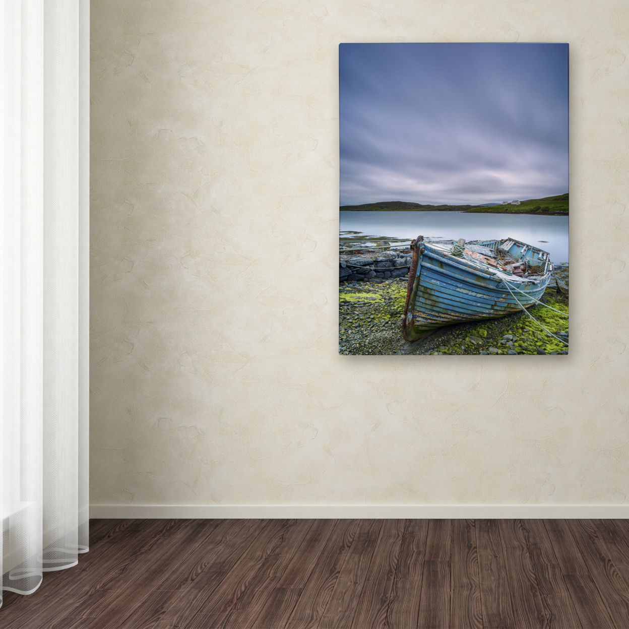 Michael Blanchette Photography 'Final Resting Place' Canvas Wall Art 35 X 47 Inches