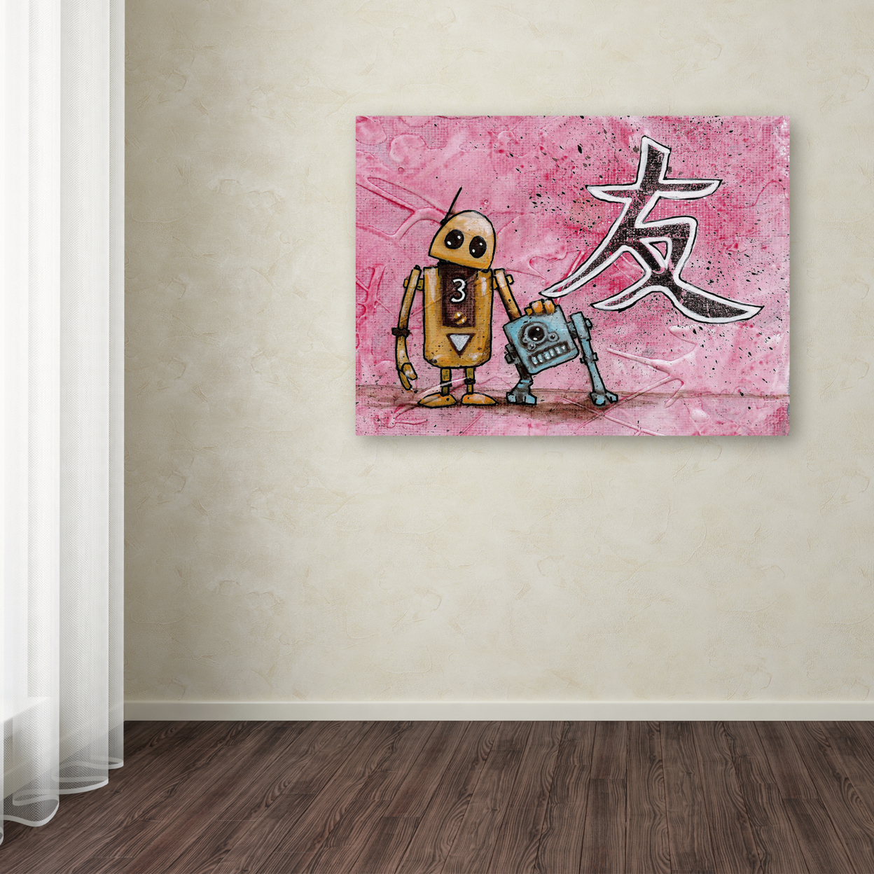 Craig Snodgrass 'Friends' Canvas Wall Art 35 X 47 Inches